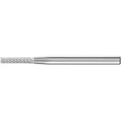 PFERD Hartmetall-Kleinfrässtift mit 3-mm-Schaft, Zylinderform ZYA, Zahnung 5