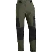 Maier Sports Outdoorhose "Stoneflex W", Damen, Gr. 20, Kurzgrößen, grün (moosgrün), 58% Baumwolle, 42% Polyester, Hosen Outdoorhose, Damen Wanderhose, robuste Cargohose mit viel Stauraum, Regular Fit