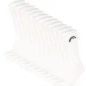 Head Kurzsocken "Socken All Sport Training Crew 12P 12er Pack", Damen, Gr. 39-42, braun (weiß), Obermaterial: 72% Baumwolle CO. 20% Polyester PES. 6% Polyamid PA. 2% Elasthan EL., Socken Kurzsocken