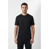 BOSS für Herren. 50553652 TS-Logo-T-Shirt, schwarz (S), Lässig, Baumwolle, Kurzarm