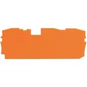 Wago 2010-1392 Abschluss- und Zwischenplatte,1 mm dick,orange 20101392 - 25 Stück