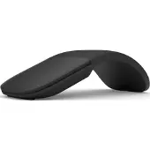 Microsoft Surface Arc Mouse, Beidhändig, BlueTrack, Bluetooth, 1800 DPI, Schwarz