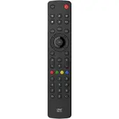 One For All Basic URC 1210, TV, IR Wireless, Drucktasten, Schwarz