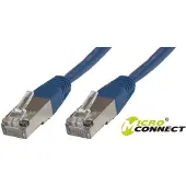 Microconnect B-FTP615B, 15 m, Cat6, F/UTP (FTP), RJ-45, RJ-45, Blau
