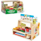 Melissa & Doug Sandwichbar mit Zubehör