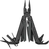 Leatherman Wave+, Edelstahl, Schwarz, 100 mm, 241 g