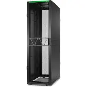 Schneider Electric AR3300B2 NetS HElter SX Server Rack Gen 2, 42 HE, 1991H x 600W x 1200D mm, mit Seitenwänden, Schwarz