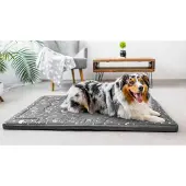Welsti Hundebett, Hundematratze, dunkelgrau XL 130x90