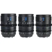 Sirui Vision Prime 24mm, 35mm und 50mm T1.4 für L-, Sony E-, Canon RF- und Nikon Z-Mount schwarz
