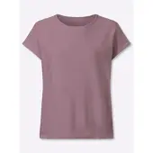 Sieh an! Pullunder SIEH AN "Pullunder Pullunder in Linksstrick", Damen, Gr. 48, rosa (mauve), Wirkware, , Modisch, Rundhals, Pullover Pullunder
