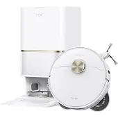 Dreame RLL51SE-WHITE, Staubbeutel, Weiß, Rund, 0,25 l, Ladend, Mop washing, 75 dB