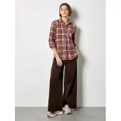 Apricot Karobluse "Hemdbluse" mit Karomuster