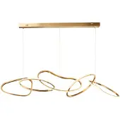 Toolight Hängelampe App1054-Cp Gold