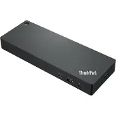 Lenovo ThinkPad Universal Thunderbolt 4, Kabelgebunden, Thunderbolt 4, 3,5 mm, Schwarz, cULus, FCC, ICES, NOM, Gleichstrom