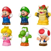 Fisher-Price Spielfigur "Little People Super Mario Multipack", bunt, Spielfiguren, Kinder, Kunststoff, Spielfigur