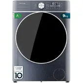 Cecotec DressCode 9800, Frontlader, 9 kg, C, 76 dB, 1400 RPM, A
