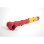 Wiha Drehmomentschlüssel electric 1/4" für Steckschlüssel, variabel einstellbare Drehmomentbegrenzung (43126)