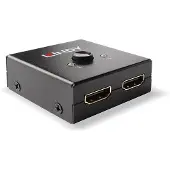 Lindy 38336, HDMI, Metall, Schwarz, 60 Hz, 18 Gbit/s, 3840 x 2160 Pixel