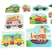 KinderSafe Buntes 7-in-1-Stau-Puzzle für Kinder