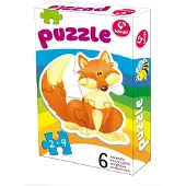 Sonstige Verlage Pierwsze puzzle Zwierzatka 1