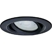 Light Prestige Lagos Einbaustrahler GU10 Schwarz IP65 -