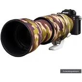 Easycover Lens Oak braun camouflage für Sony FE 100-400mm F4.5-5.6 G Master