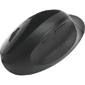 Kensington Pro Fit Ergo kabellose Maus—Schwarz, RF Wireless + Bluetooth, Schwarz
