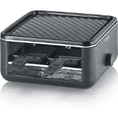 Severin RG 2360, 4 Person(en), Schwarz, 245 x 245 mm, Drehregler, 1,95 m, 800 W