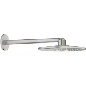 GROHE Smartactive, Regenduschkopf, Stahl, Wand, 31 cm