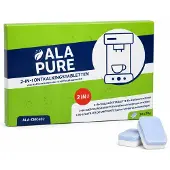 Alapure 2-in-1 Entkalkungstabletten 20g Espressomaschine (30 St.)