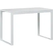 Syfax Computertisch Weiß 110x60x73 cm Holzwerkstoff