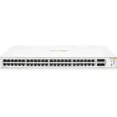 HP Aruba Networking Networking Instant On Switch 48p Gigabit 4p SFP 1830, Managed, L2, Gigabit Ethernet (10/100/1000), Vollduplex, Rack-Einbau, 1U