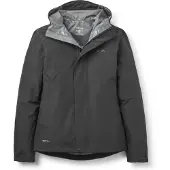 Rab Downpour Jacket Wmns Black Black M