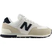 New Balance Sneaker "574", Mädchen, Gr. 42, beige (sea salt, linen), Leder, Textil, Schuhe Sneaker