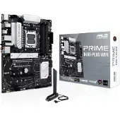 Asus PRIME B650-PLUS WIFI, AMD, Sockel AM5, AMD Ryzen 7000 Series, AMD Ryzen 8000 Series, AMD Ryzen 9000 Series, Sockel AM5, DDR5-SDRAM, 192 GB