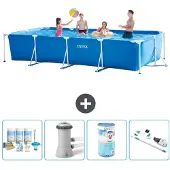 Intex Rechteckiger Frame Pool - 450x220x84 cm - 5-teilig S30309