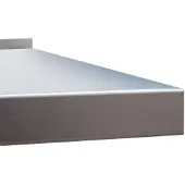 ASG Edelstahl Arbeitsplatte mit AK - 600x1500x40mm