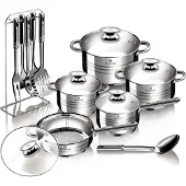 Berlinger Haus BL3133, Gemischtes Set, Edelstahl, Edelstahl, Edelstahl, Edelstahl, Glas