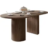 Mirjan 24 Tisch Wotkon, Esszimmer Tisch (Farbe: Nuss Okapi)