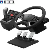 Hori Force Feedback Truck Control System Lenkrad Und Pedale