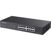 Mercusys MS116GS, Gigabit Ethernet (10/100/1000), Rack-Einbau