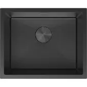 Mexen Trixo Einbauspüle 1-becken 540 x 440 mm, schwarz HC - 6414541000-70HC