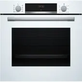 Bosch Serie 4 HBA534BW3, Medium, Elektrischer Ofen, 71 l, 3400 W, 71 l, Lüfterbetrieben