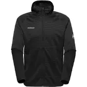Mammut - Crag ML Hooded Jacket - Fleecejacke Gr M schwarz