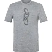 Super.natural - Carabineri Tee - Merinoshirt Gr 54 - XL grau