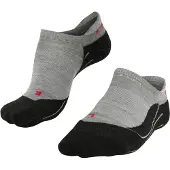 Falke - TK5 Invisible - Wandersocken Gr 42-43 grau/schwarz