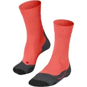 Falke TK2 Explore Damen Wandersocken, 35-36, Orange, Wolle