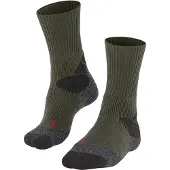 Falke TK-X Expedition Damen Wandersocken, 39-40, Grün, Wolle