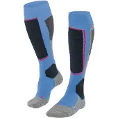 Falke Damen Skisocken SK2 Intermediate Vegan W 16290-6545 35-36 - Blue Note - 35-36