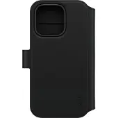 PanzerGlass Apple iPhone 16 Pro Hülle - Kunstleder - - 2 in 1 Case/Klapphülle - Schwarz